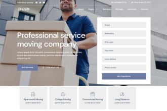 design junk removal website junk hauling dumpster, handyman website