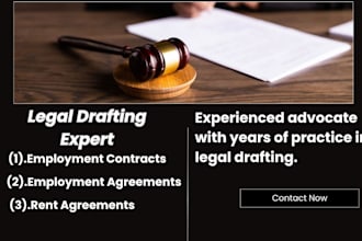 write your employment contract and agreement