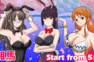 draw nsfw illustrations all style