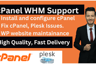 install, fix cpanel, whm, plesk, webmin, virtualmin, dns issues