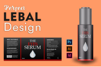 do perfect label design food label product label any design