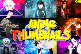 create viral anime thumbnails for youtube
