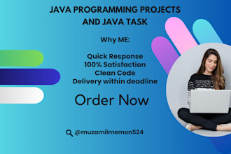do java, java programming, java projects and java task