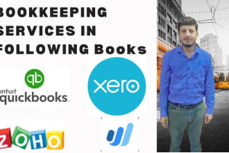 do bookkeeping in quickbooks online setup and expert in xero,bank reconciliation