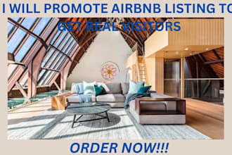 promote airbnb listing airbnb website vrbo home listing to get real visitors
