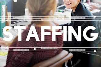 write staffing, recruiting, employment agency business plan
