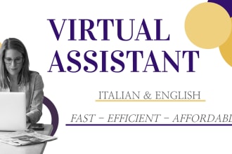 be your virtual assistant