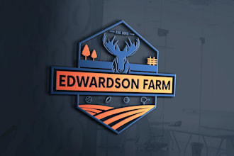 design classic outdoor , hipster , badge , farm ranch and stamp rustic logo