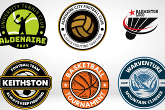 design  baseball, basketball, football, hockey gaming logo
