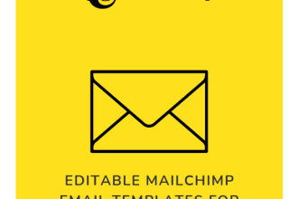 design a mailchimp email template