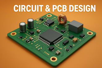 create professional circuit schematics and pcb layouts design for you
