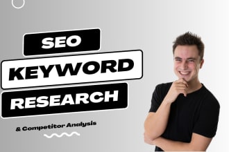 research the best SEO keywords and help you rank them in google