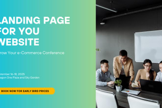 build wordpress landing page design, squeeze page