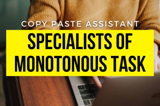 copy paste data entry for any purpose of your need