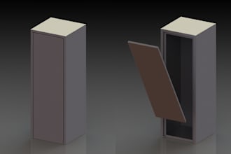 make enclosure with removable door manufacturing drawings