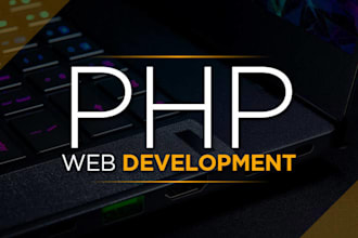develop secured full stack PHP web applications with sql databases