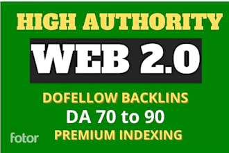 create 7000 web 2 0 backlinks