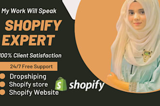 build a 7 figure dropshipping store shopify website