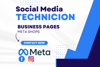 set up your facebook, instagram, shops, pixel, and business pages