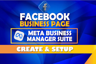 create your facebook business page and setup meta business suite account