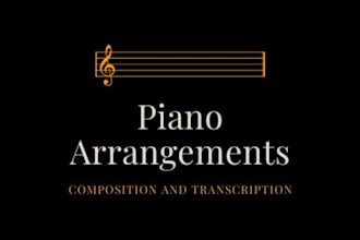 create your pro piano arrangement in sheet music