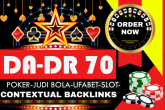 do high quality da DR 70 SEO dofollow backlinks
