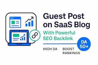 publish guest post on saas business blog with SEO backlink