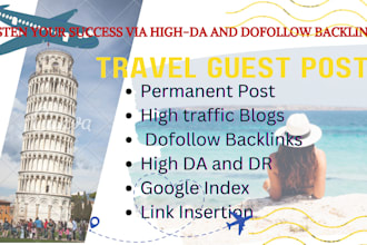 do high da travel guest post with authority backlinks