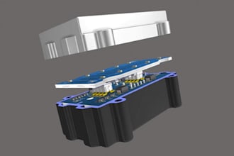 design any pcb case or enclosure ready for cnc or 3dprinting