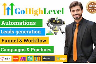 do gohighlevel setup, ghl sales funnels page, ghl automation workflow, ai bot