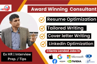do ats resume writing, resume editing with cover letter and optimize linkedin