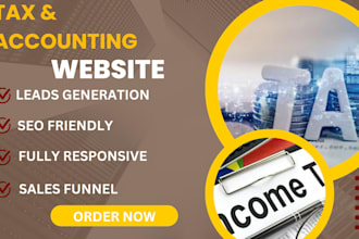 tax website credit repair tax finance website insurance accounting website
