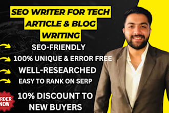 write tech articles and blog posts of 1000 to 1500 words