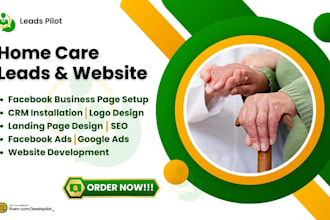 home care leads home care website elderly care medicare
