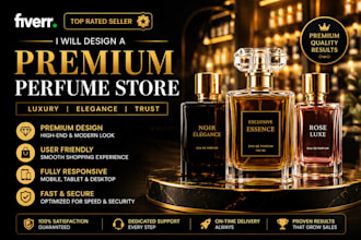 build perfume shopify store fragrance website perfume website cologne website