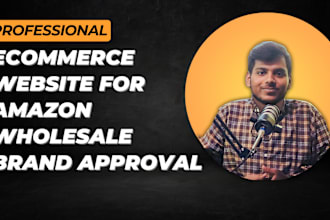 design amazon fba wholesale website for brand approvals