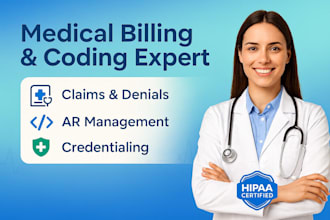 handle your medical billing, coding, ar, and credentialing