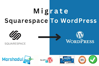 convert squarespace to wordpress website