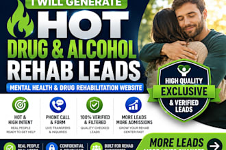 generate hot drug alcohol rehab leads mental health drug rehabilitation website