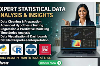 do statistical data analysis using r, stata, sas, python,spss,