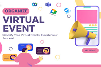 organize virtual event online