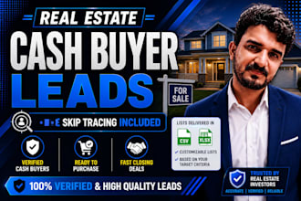 provide USA cash buyer leads for real estate investors and wholesalers