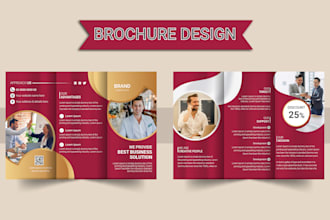 design digital business brochure
