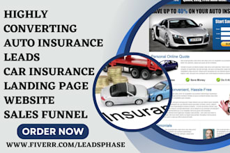 design auto insurance landing page car insurance website insurance lead funnel