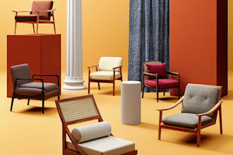 create a furniture lifestyle images