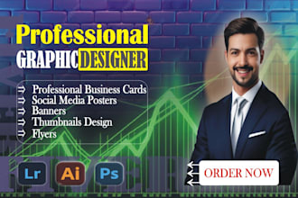 do a creative graphic design and flayer design