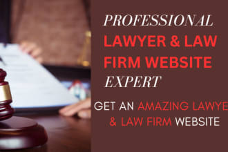 develop lawyer and law firm website for your business