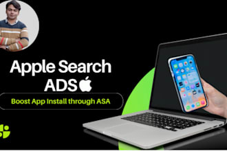 manage and set up apple search ads campaign to get installs