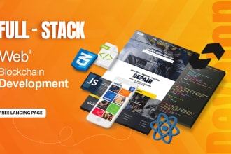 do full stack web3, blockchain development and integrations