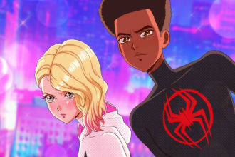 create retro 80s 90s anime art for you